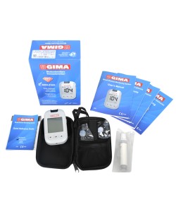 Kit Completo Glucometro Gima Mg/Dl - It, De, Gr, Arabo